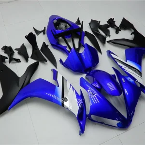 2004-2006 Yamaha YZF R1 Fairing Blue Black Kit