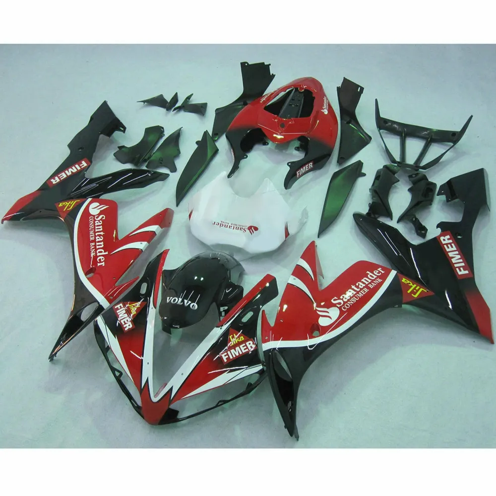 2004-2006 YAMAHA YZF R1 YZF-R1 Röd svart amotopartinjektionsmässa i kroppen #26