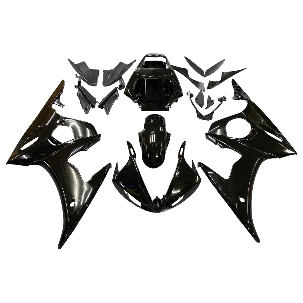 2005 Yamaha YZF 600 R6 AMOTOPART INJEKTION FAIRING KIT BOODYWORK ABS #14