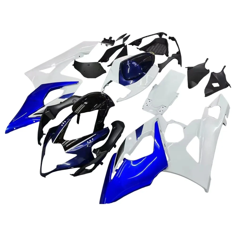 2005-2006 GSXR1000 Blue Bodywork Fairing ABS Formsprutad Plast Set Generic