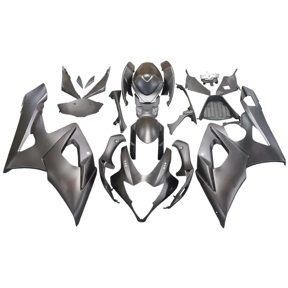 2005-2006 Suzuki GSXR 1000 Black Matte GSXR Racing Fairings Generic