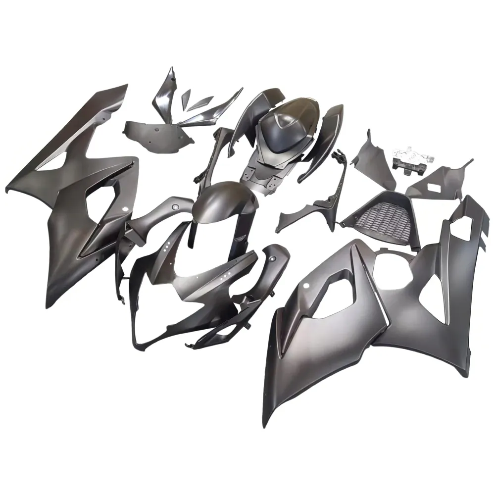 2005-2006 Suzuki GSXR 1000 Black Matte GSXR Racing Fairings Generic