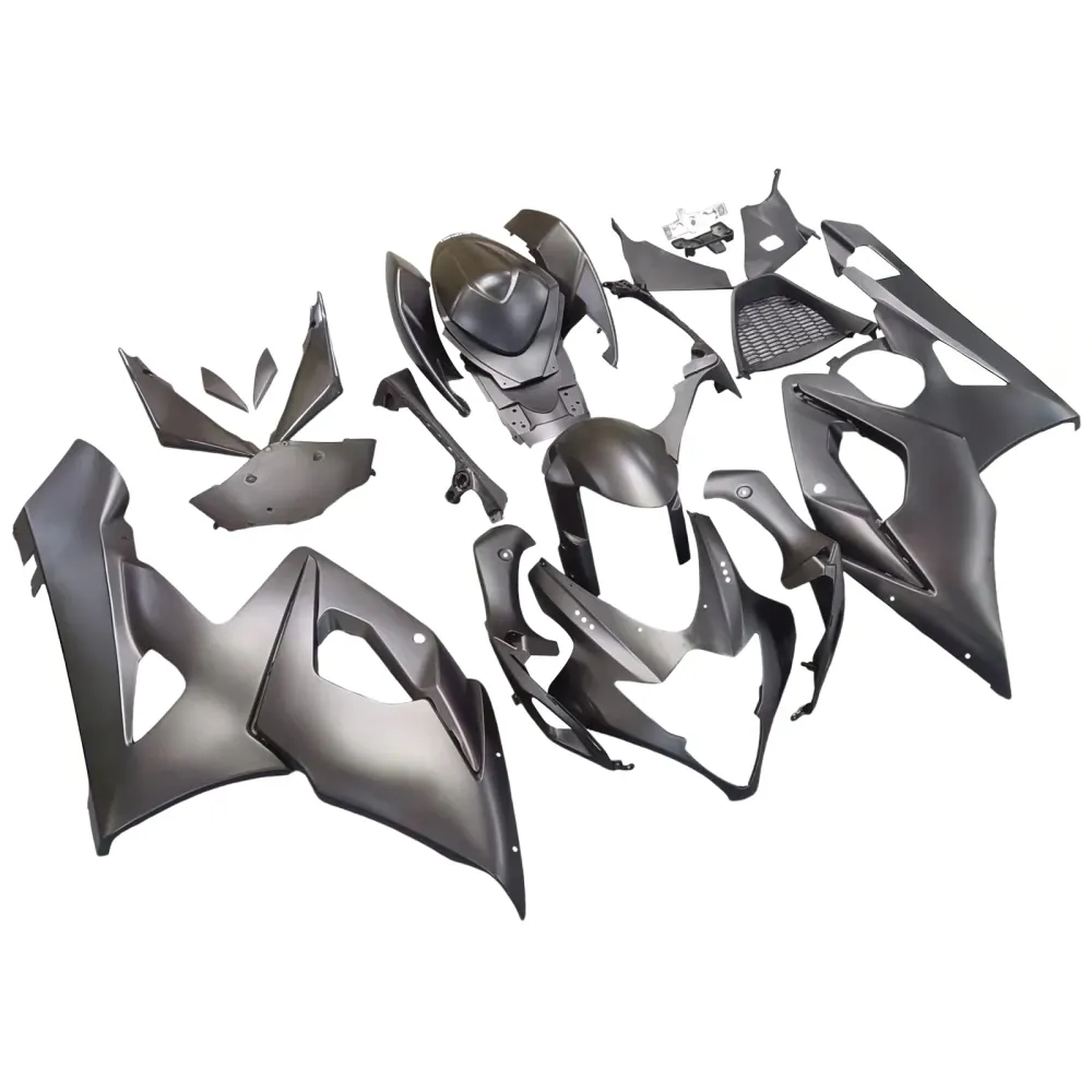 2005-2006 Suzuki GSXR 1000 Black Matte GSXR Racing Fairings Generic