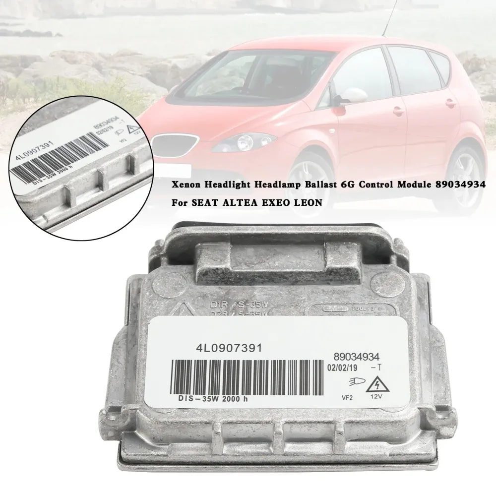 2006-2012 BMW E81 Hatchback Xenon strålkastare Strålkastare Ballast 6G Kontrollmodul 89034934 043731 89032335