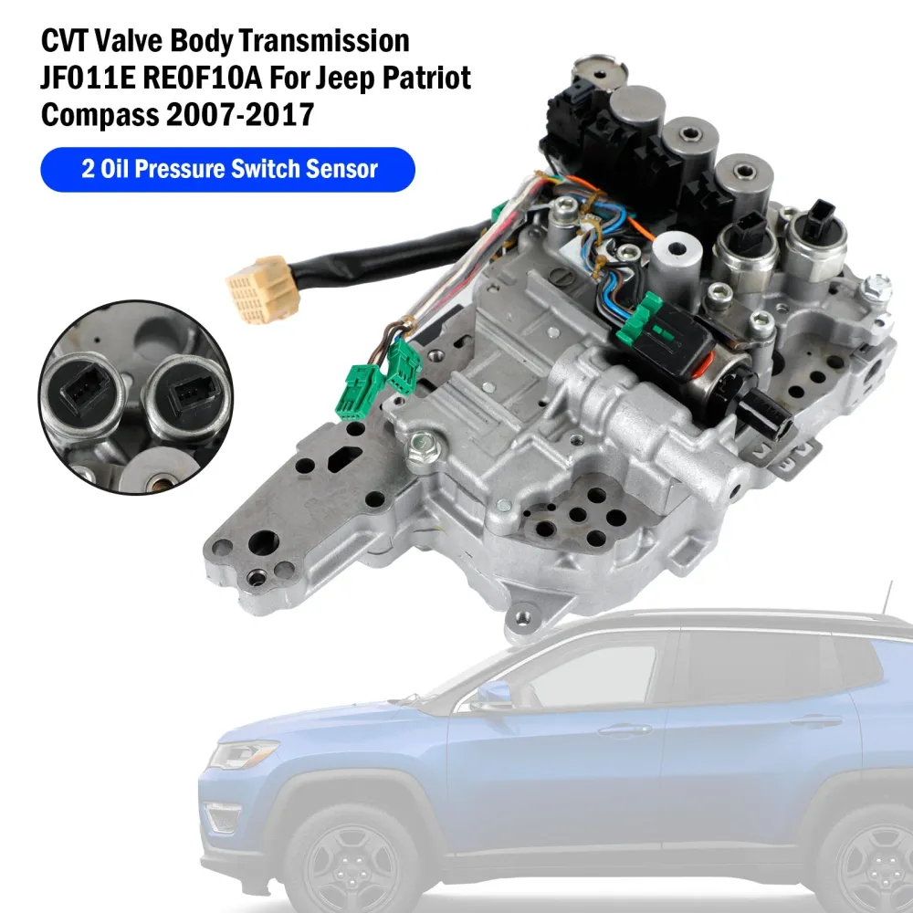 2007-2012 DODGE CALIBER CVT ventilhus transmission JF011E RE0F10A