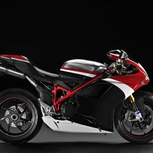 2007-2012 Ducati 1098/1198/848 Röd Svart Karosseri ABS-sprutform 16# Generic