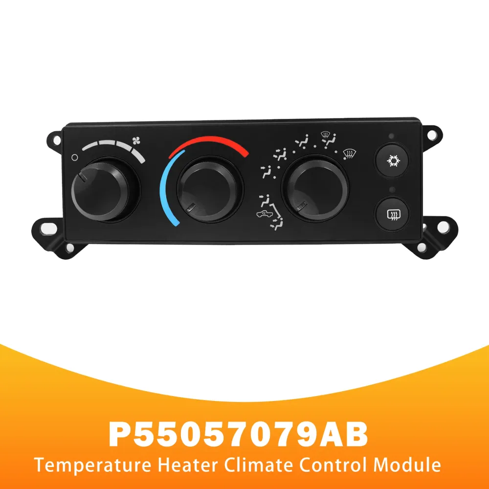 2008-2011 Dodge Dakota Temperaturvärmare Climate Control Module P55057079AB