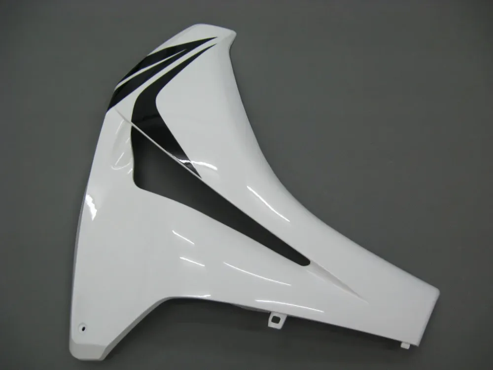 2008-2011 Honda CBR1000 RR Vit & Svarta CBR Racing-kåpor Generiska
