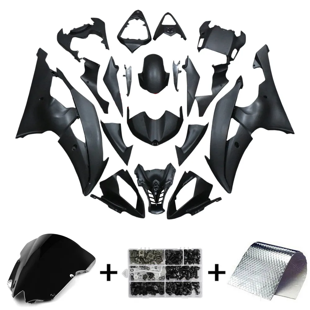 2008-2016 YAMAHA YZF 600 R6 FAIRING KIT BODYWORK ABS