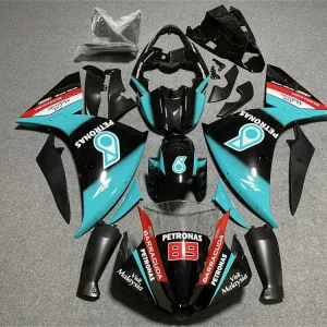 2009-2011 Yamaha YZF 1000 R1 Injection Fairing Kit Karosseri Plast ABS #152