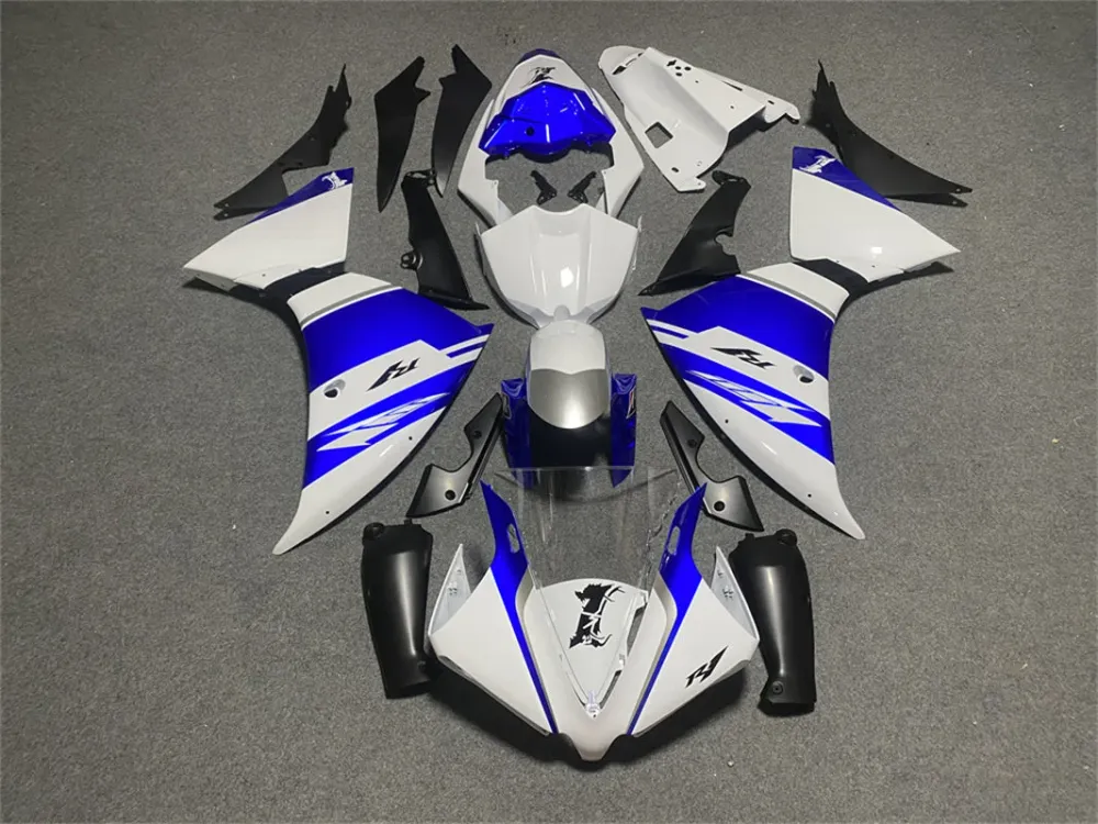 2009-2011 Yamaha YZF 1000 R1 Injection Fairing Kit Karosseri Plast ABS #158