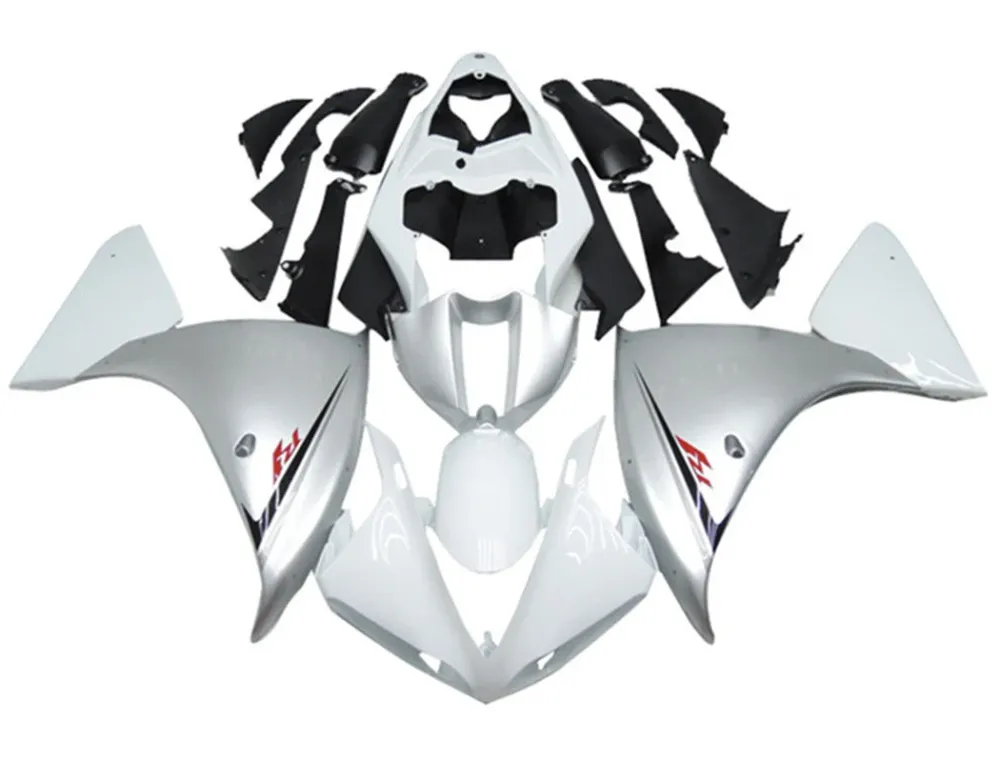 2009-2011 Yamaha YZF 1000 R1 Injection Fairing Kit Karosseri Plast ABS #146