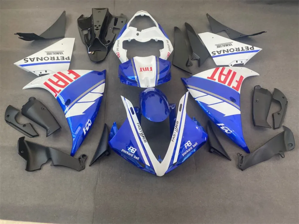 2009-2011 YAMAHA YZF 1000 R1 Injektion Fairing Kit Bodywork Plastic ABS #159