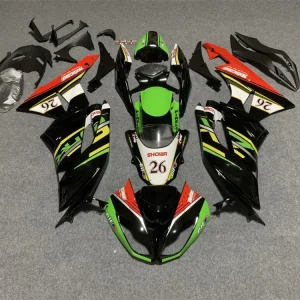 2009-2012 Kawasaki ZX6R 636 FAIRING KIT BODYWORK PLAST ABS