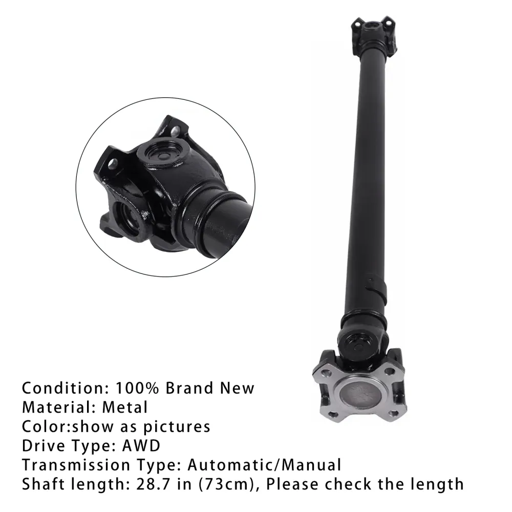2010-2012 BMW 328I XDRIVE AWD, Automatisk trans AWD Front Drive Shaft 26207529294 26207629987