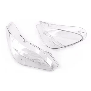 2010-2013 BMW 5 F10 F11 F18 2 st. främre strålkastarglasskydd lampskärm vänster&R 63117271912 63117271911