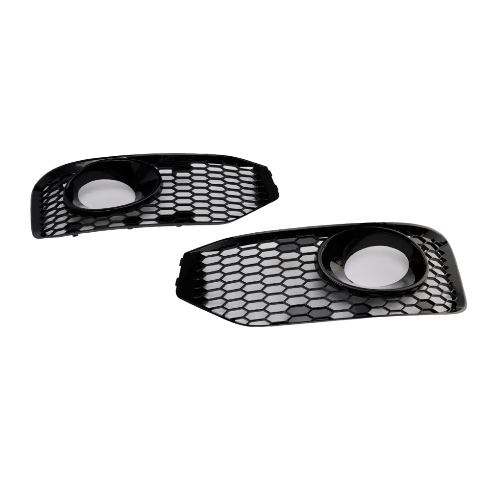 2010-2015 VW T5 T5.1 S-line Dimljus Ljus Kåpa Insats Galler Blank Svart