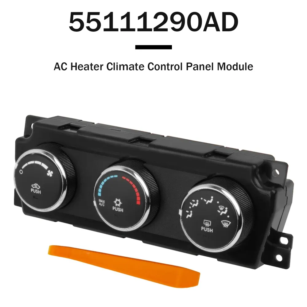 2011 Ram 2500 AC Värmare Climate Control Panel Module 55111290 68090626AD