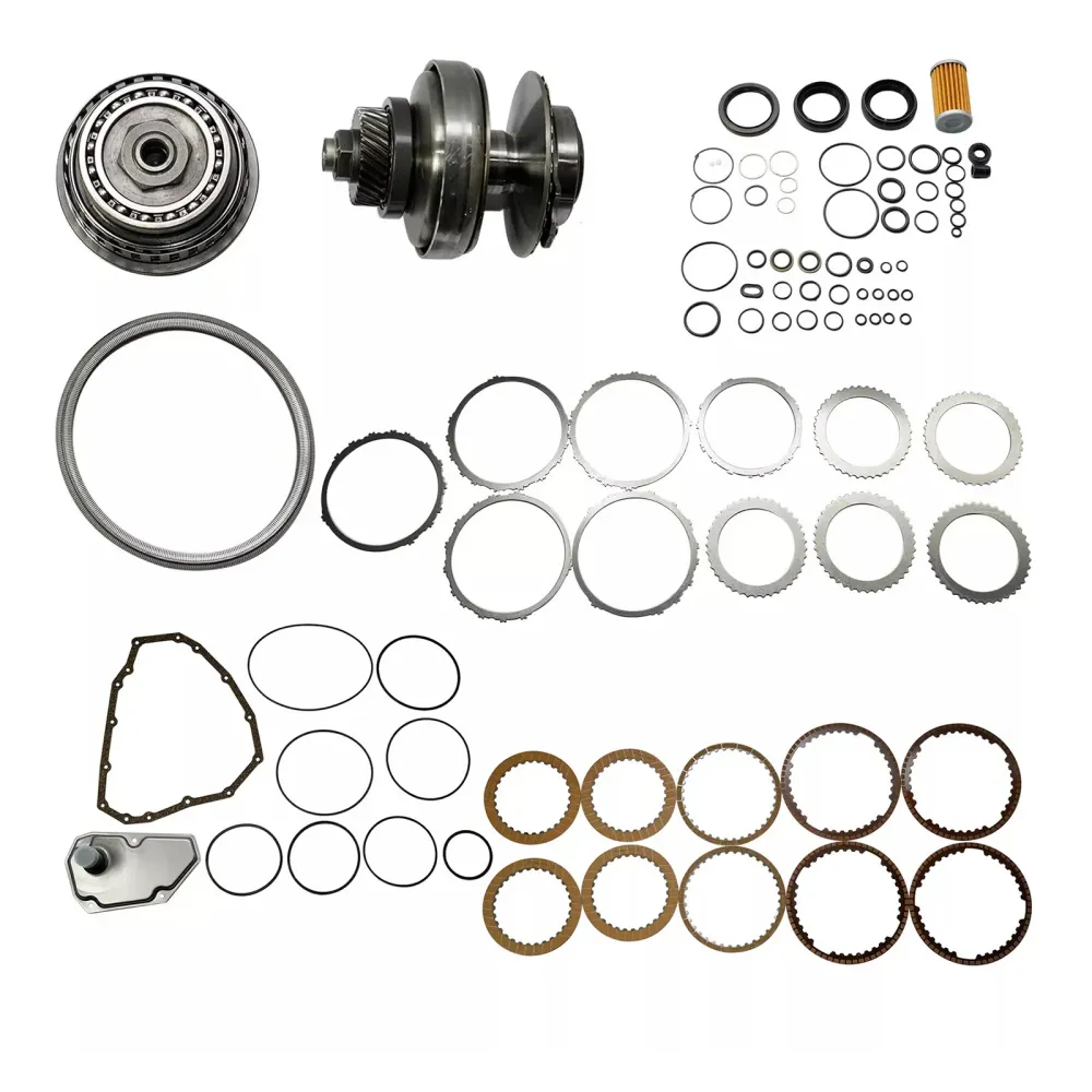 2011-2015 SUZUKI WAGON R L3 0,7L Transmission Master Rebuild Kit & Remskiva med rem JF015E RE0F11A 29T