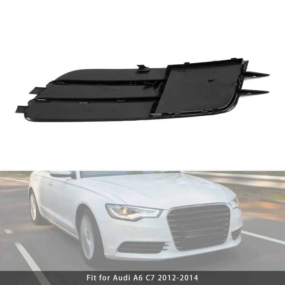 2012-2014 Audi A6 C7 Främre Vänster Stötfångargaller Dimljusgrill 4G0807681
