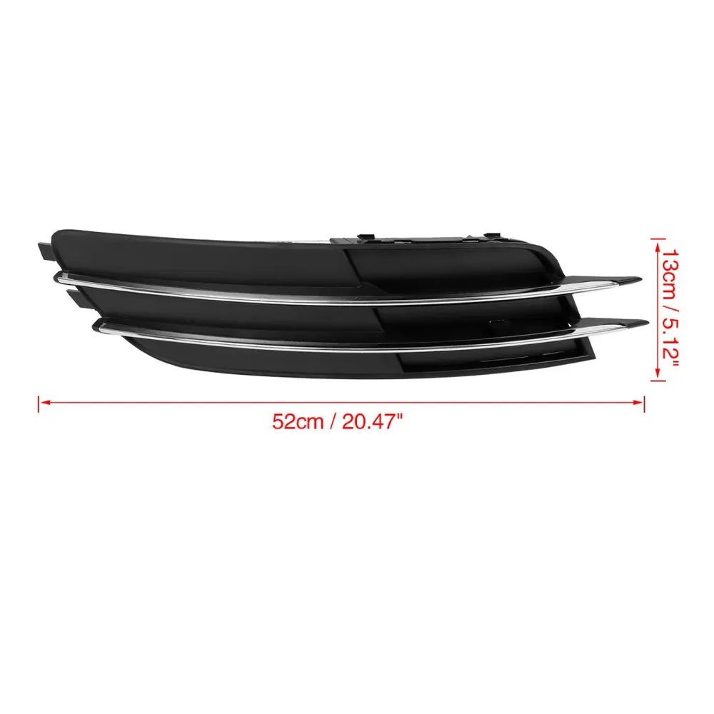 2012-2014 Audi A6 C7 Främre Vänster Stötfångargaller Dimljusgrill 4G0807681