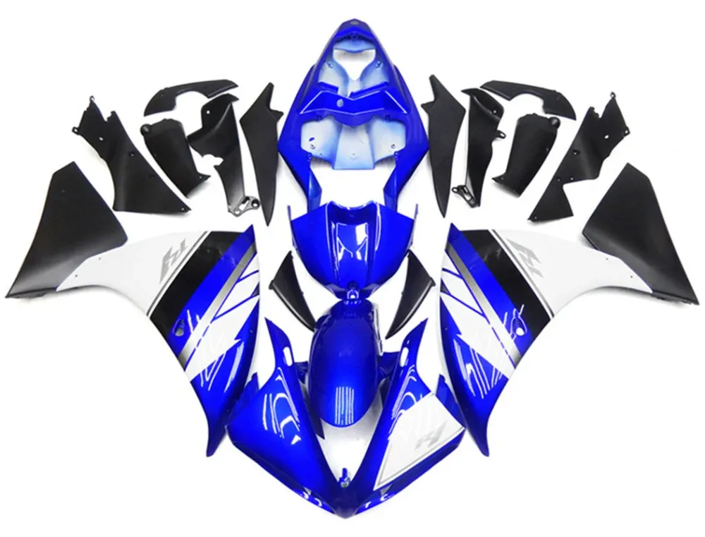 2012-2014 YAMAHA YZF 1000 R1 injektionsmässa kit Bodywork Plastic ABS #145