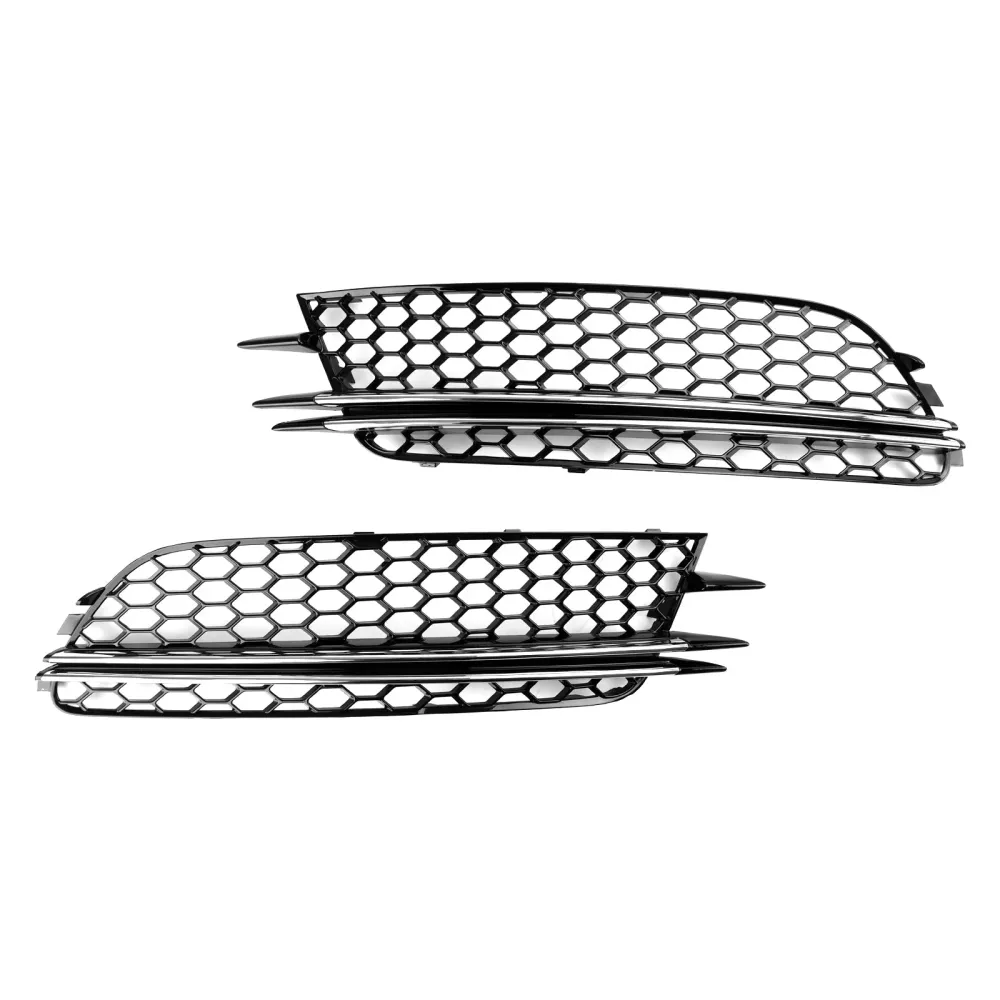 2012-2015 Audi A6 4G C7 2st Front Fog Light Cover Bezel Bumper Grille