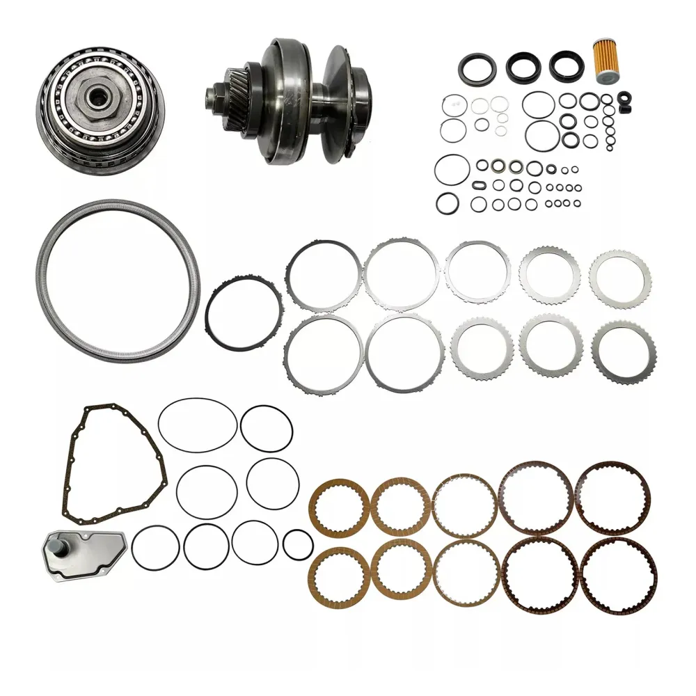 2012-2015 Nissan SYLPHY L4 1,6L 1,8L 2,0L Transmission Master Rebuild Kit & Rimskiva med rem JF015E RE0F11A 29T
