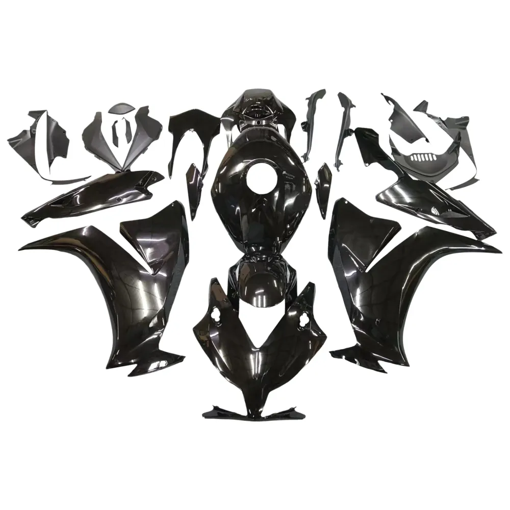 2012-2016 Honda CBR1000RR Black CBR Racing Fairings Generic