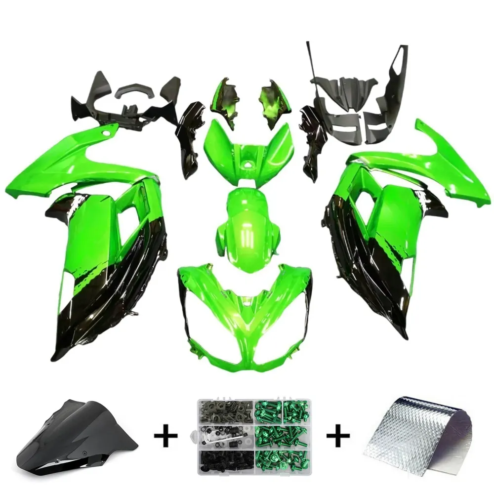 2012-2016 KAWASAKI ER6F/NINJA650 injektionsmässa Kit Bodywork Plastic ABS#130