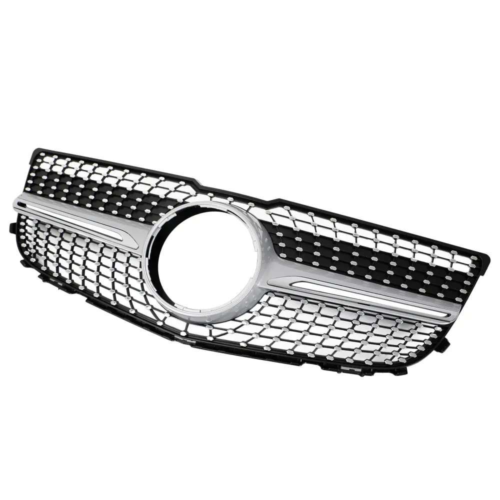 2013-2015 Mercedes Benz x204 GLK-klassens främre stötfångare grilldiamant