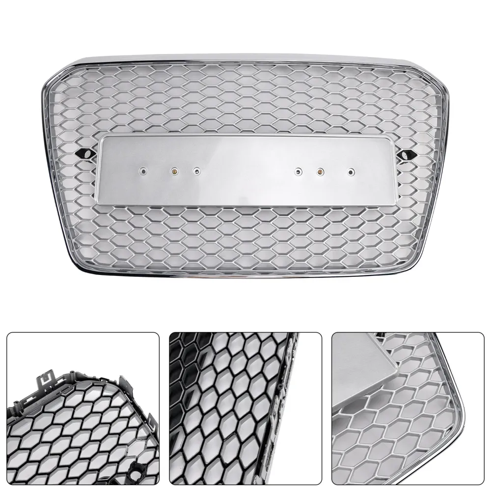 2013-2016 Audi A5 S5 B8.5 RS5 Style Honeycomb främre stötfångargrill