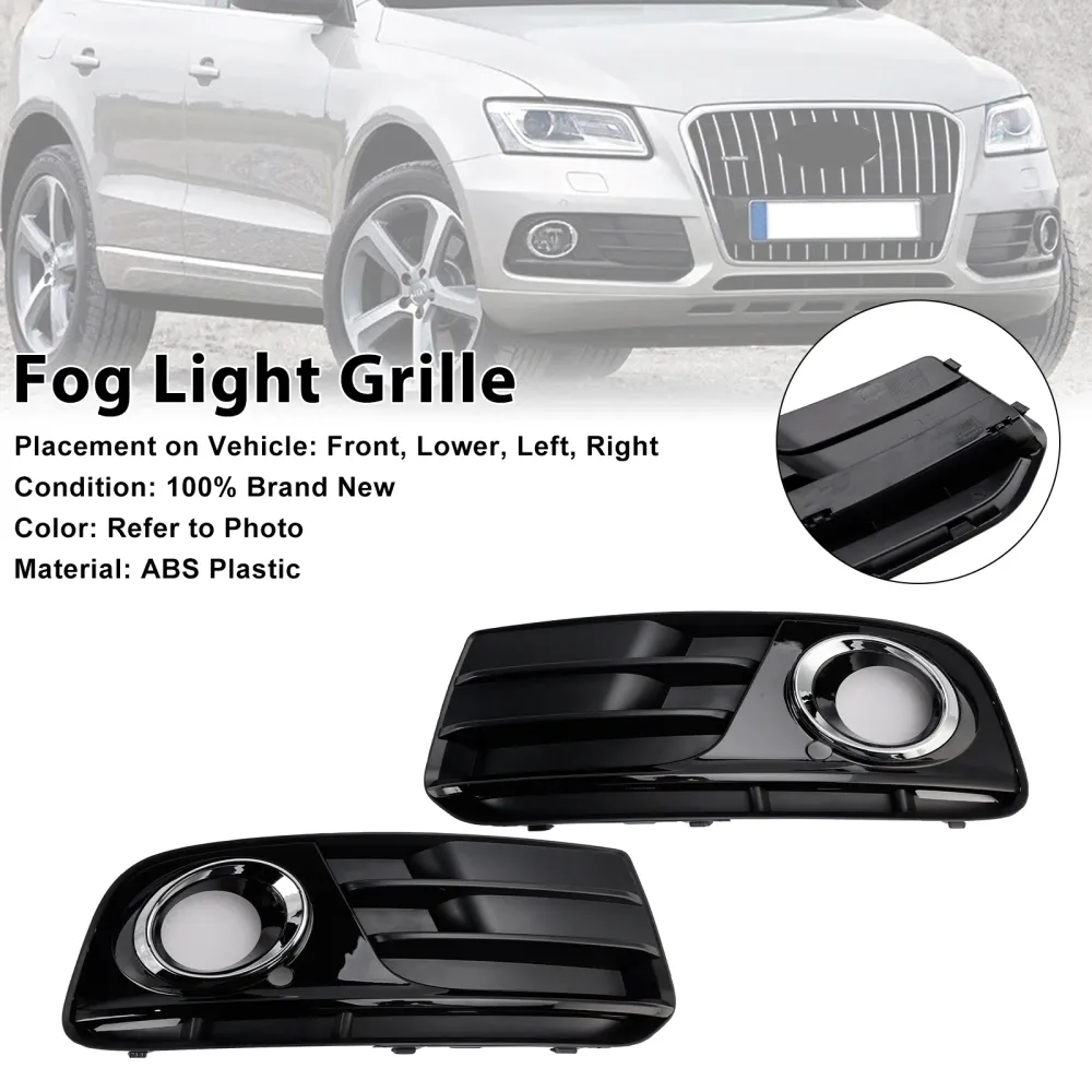 2013-2017 Audi Q5 främre stötfångare Dimljus Grill Grill 8R0807681M
