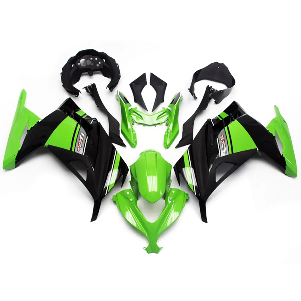 2013-2024 Kawasaki EX300/NINJA 300 injektionsmässa kit Bodywork Plastic ABS
