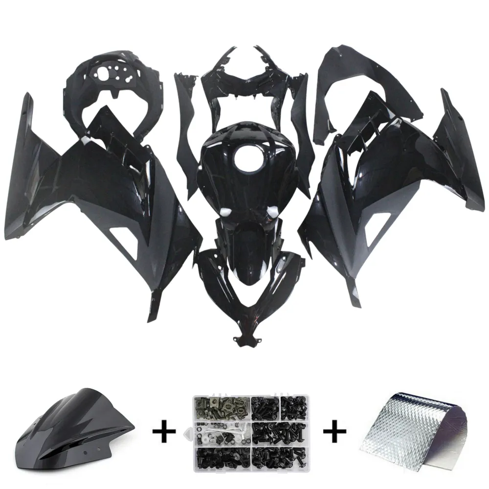 2013-2024 Kawasaki EX300/NINJA 300 injektionsmässa kit Bodywork Plastic ABS