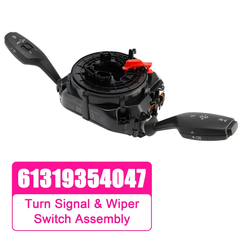 2014-2016 BMW 535d Blinkers & Wiper Switch Assembly 61319354047
