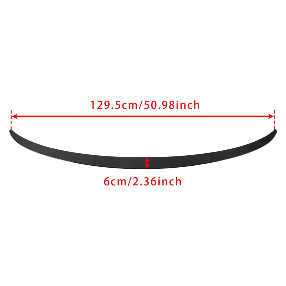 2014-2018 BMW X4 F26 Gloss Black Bakre Boot Spoiler
