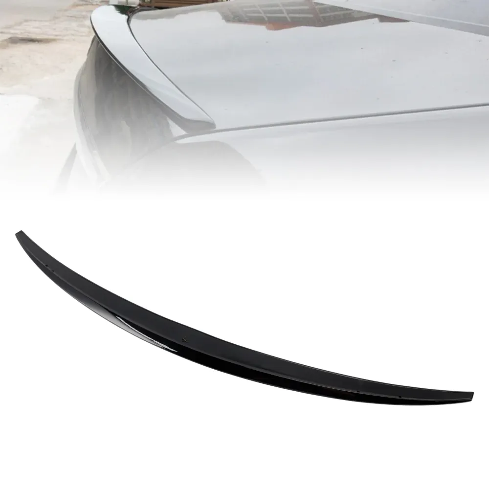 2014-2020 Mercedes-Benz S-klass W222 Glansig svart bakspoiler i bagageutrymmet