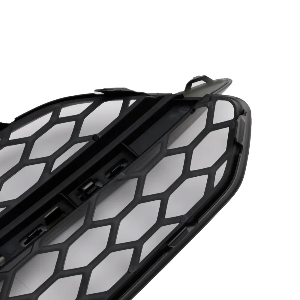 2015-2017 Audi A8 S8 2ST svart främre dimgrill Grill ljusskydd