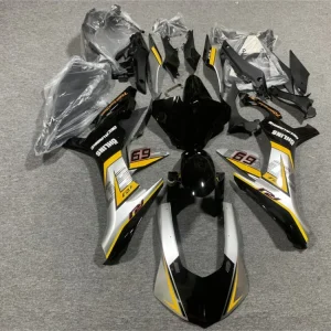 2015-2019 Yamaha YZF 1000 R1 Injection Fairing Kit Karosseri Plast ABS #123