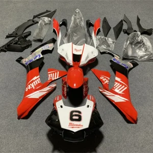 2015-2019 Yamaha YZF 1000 R1 Injection Fairing Kit Karosseri Plast ABS #138