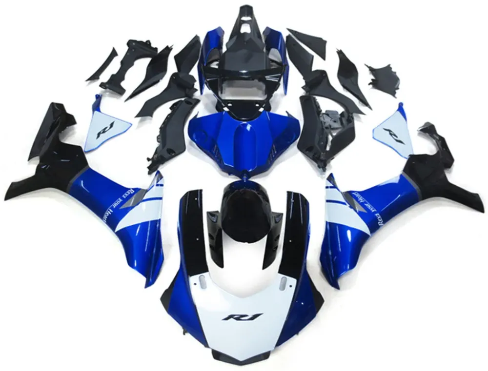 2015-2019 Yamaha YZF 1000 R1 Injection Fairing Kit Karosseri Plast ABS #120