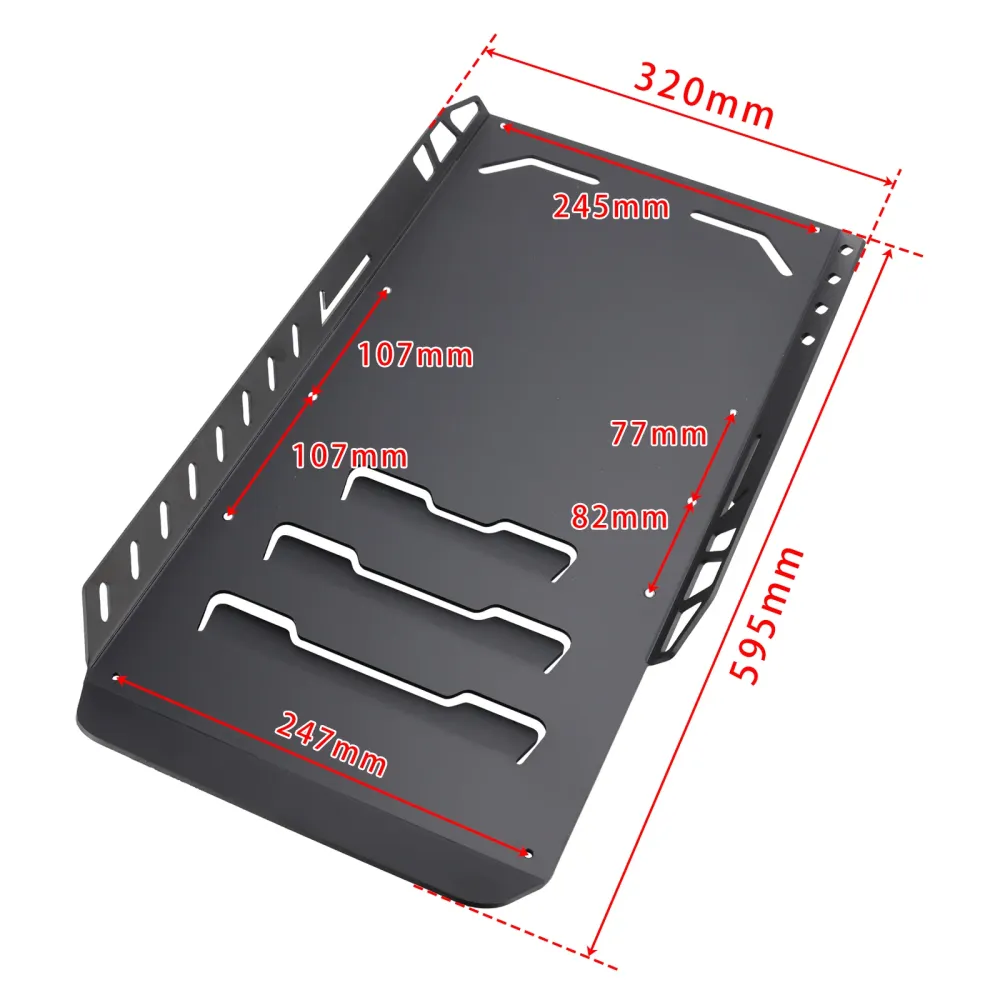 2016-2017-2018-2019 Road Glide Ultra FLTRU ALU Skid Plate Chassiskydd