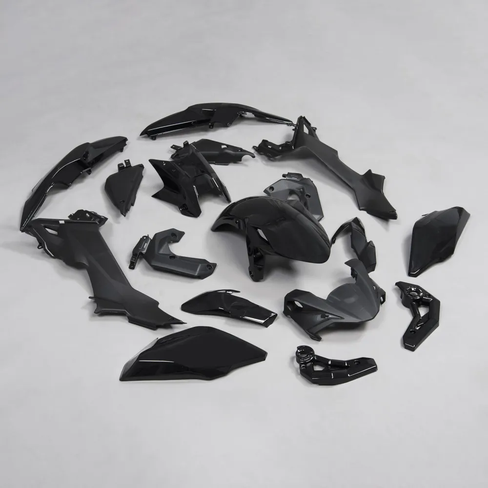 2017-2019 Kawasaki Z650 Black Amotopart Injection ABS Plastic Bodywork Fairing #28