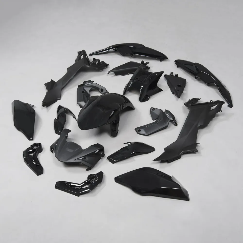 2017-2019 Kawasaki Z650 Black Amotopart Injection ABS Plastic Bodywork Fairing #28