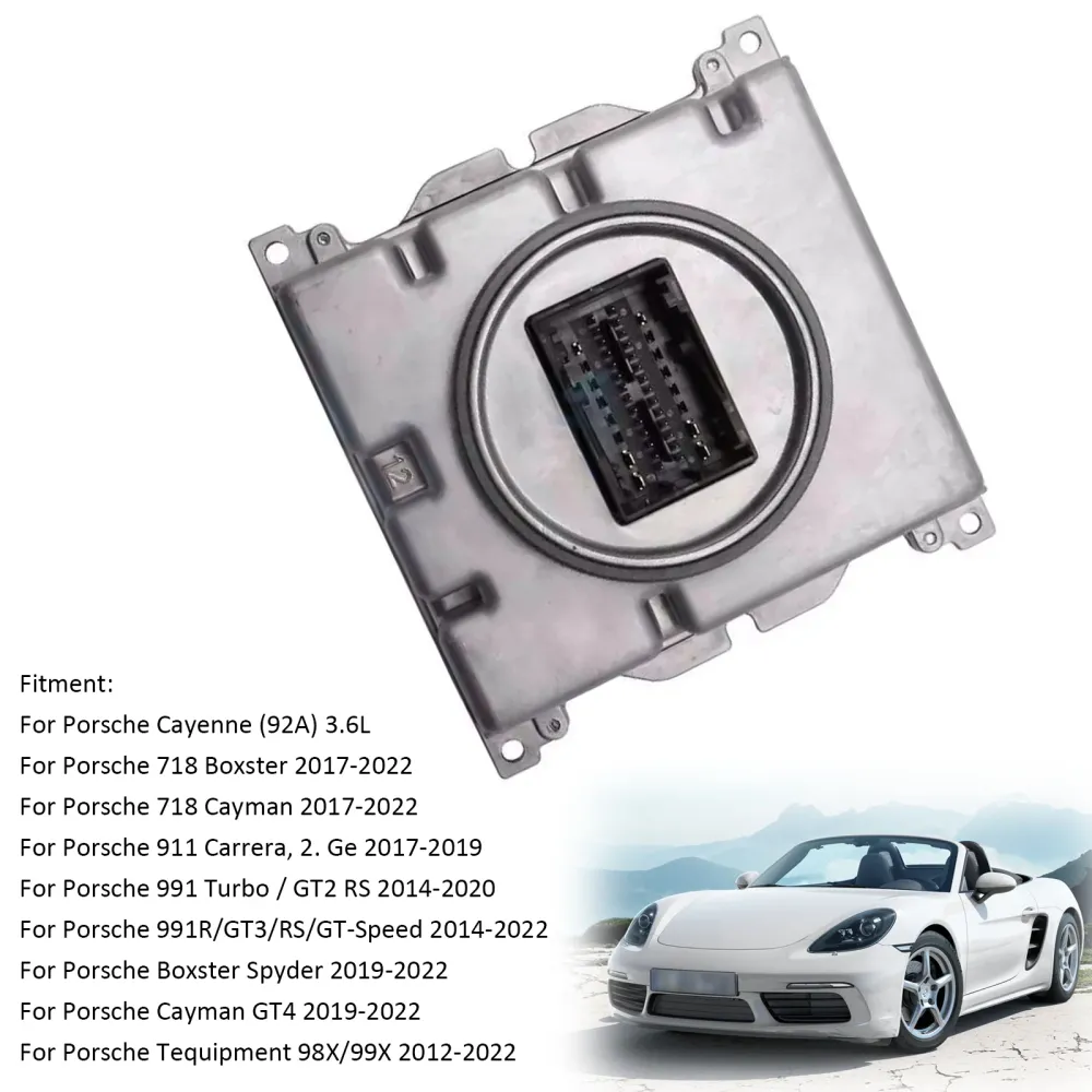 2017-2022 Porsche 718 Boxster Strålkastare Led Modul Ballast 7PP941572BB 95861838500