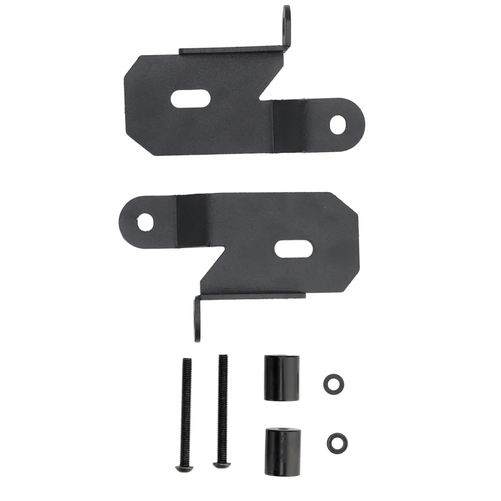 2018-2019 Jeep Wrangler JL 7318 -Pillar Black Light Mount Brackets