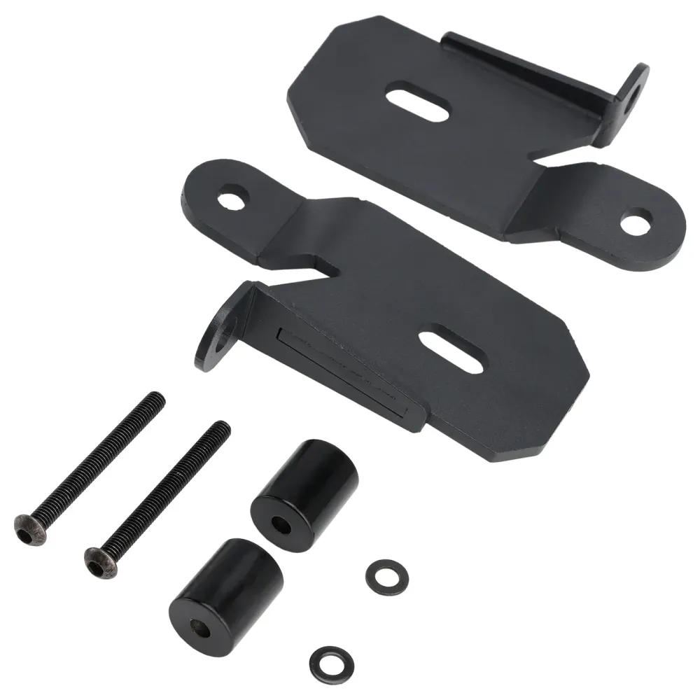 2018-2019 Jeep Wrangler JL 7318 -Pillar Black Light Mount Brackets