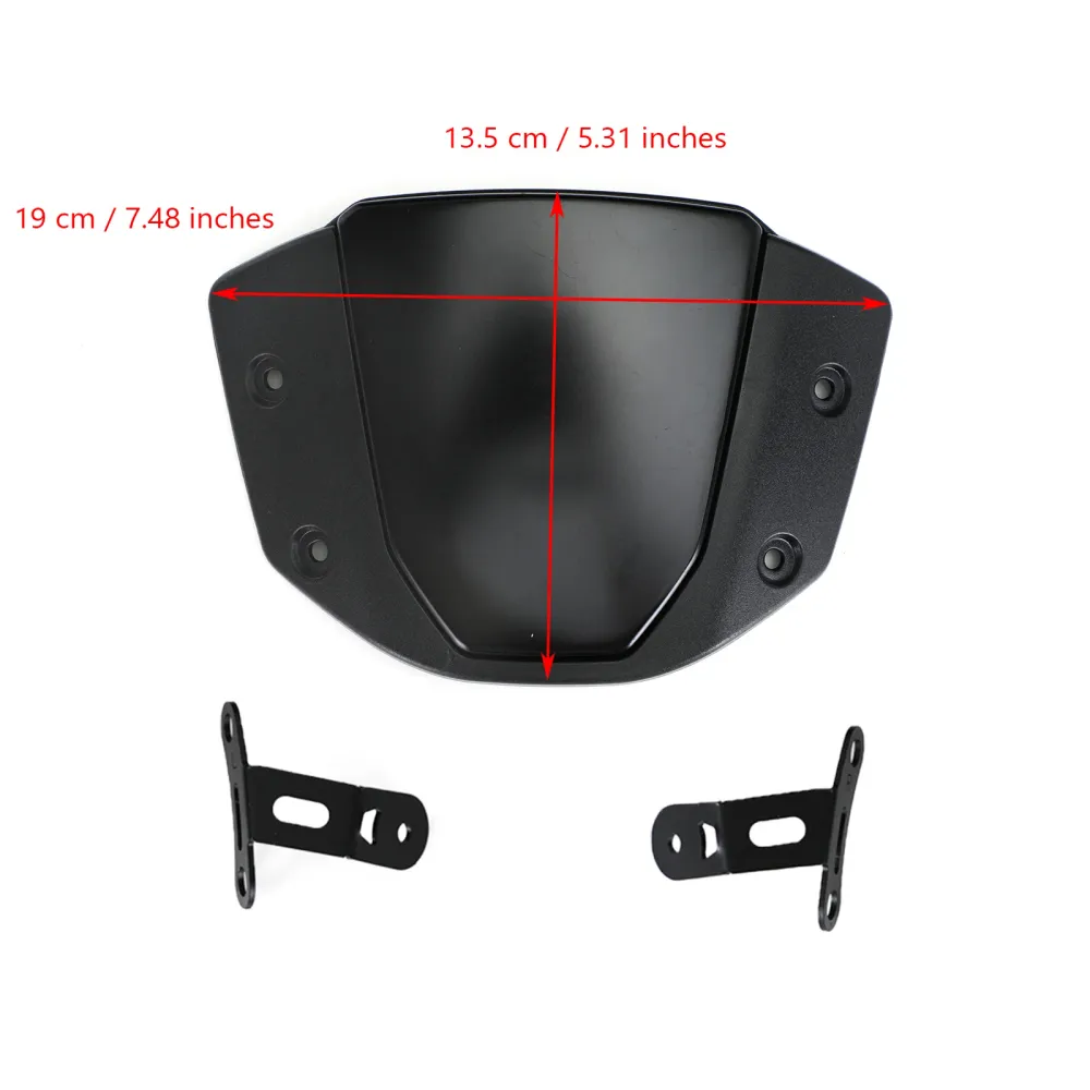 2018-2020 Honda CB650R CB1000R vindrutan vindruta skyddare generisk