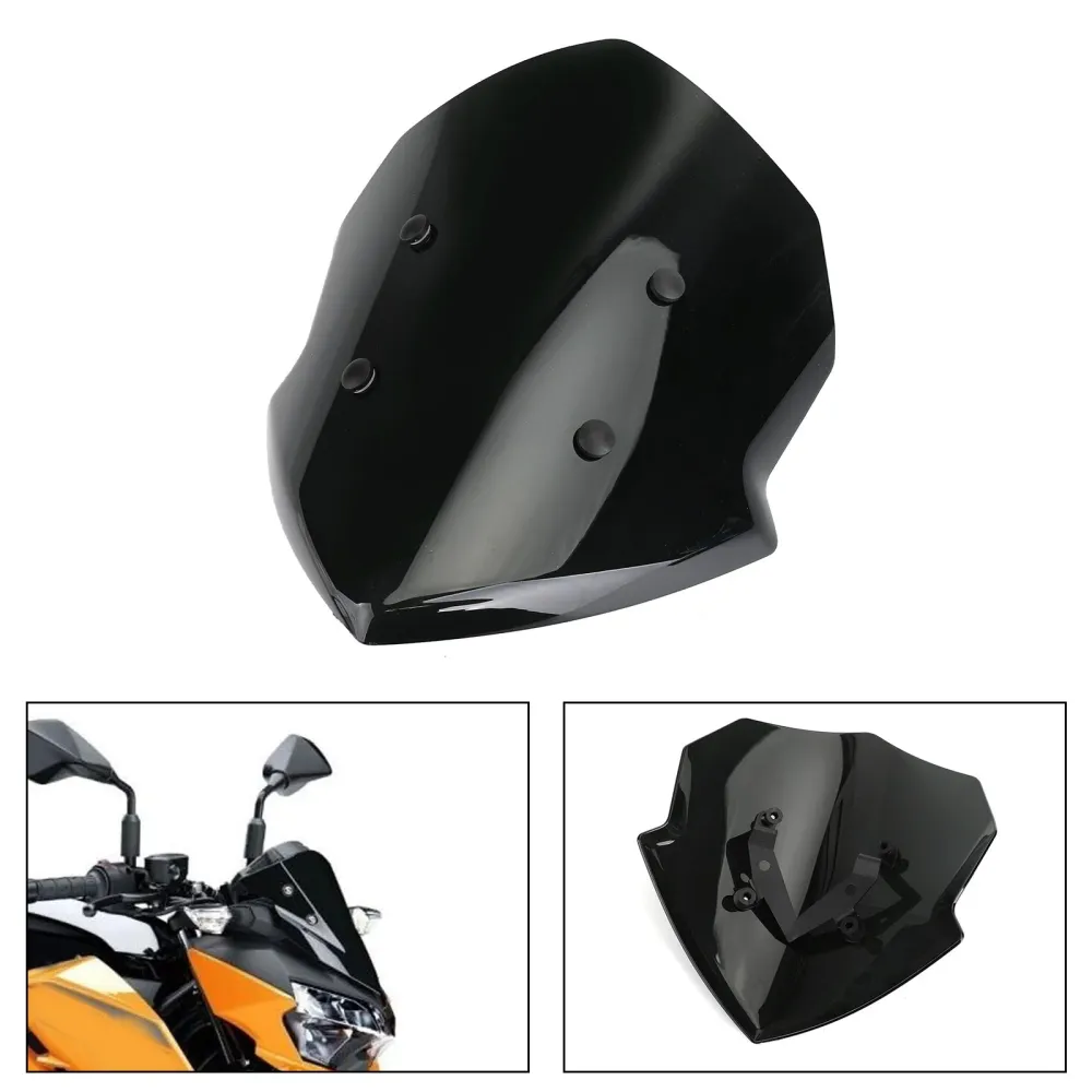 2019-2020 Kawasaki Z125 ABS 4mm Motorcykel Vindruta Vindruta Generic